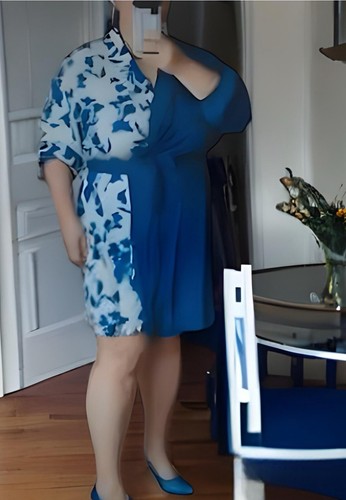 élégante robe portefeuille - Élégante,